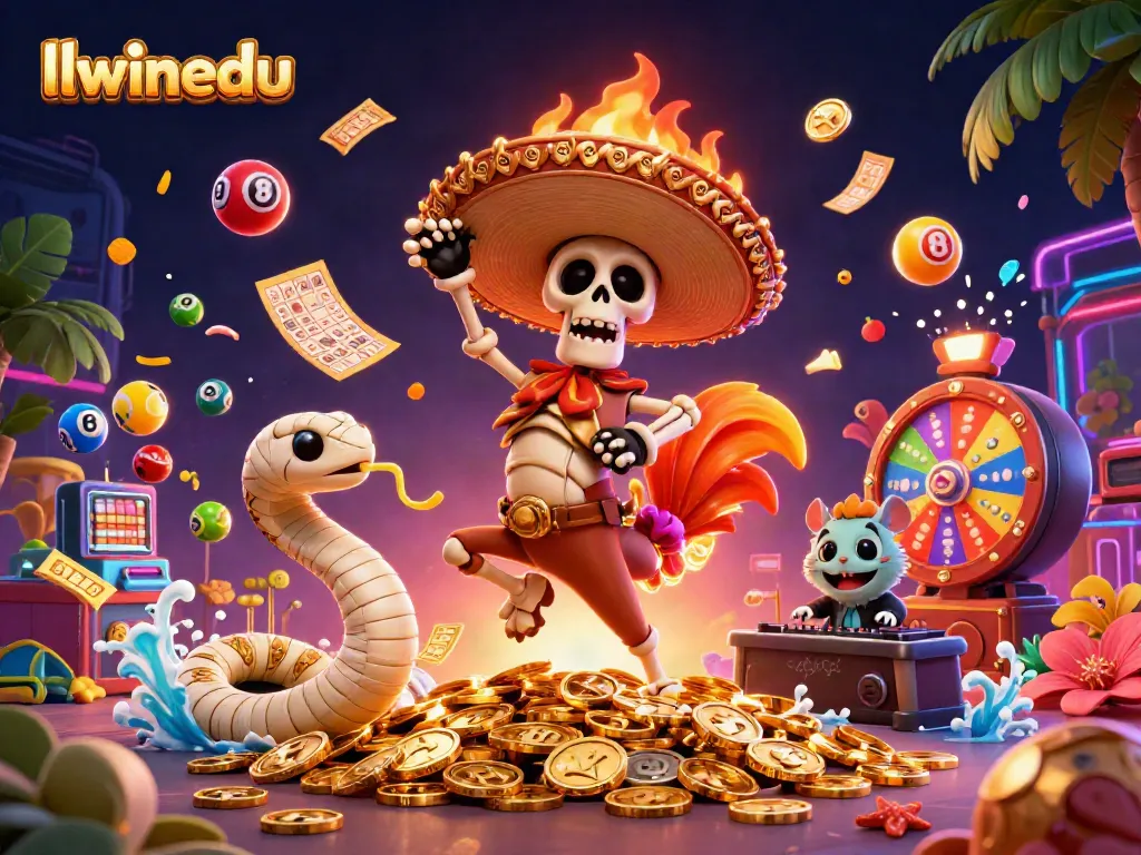 Experience the excitement of llwinedu with lively casino characters and dynamic game elements.