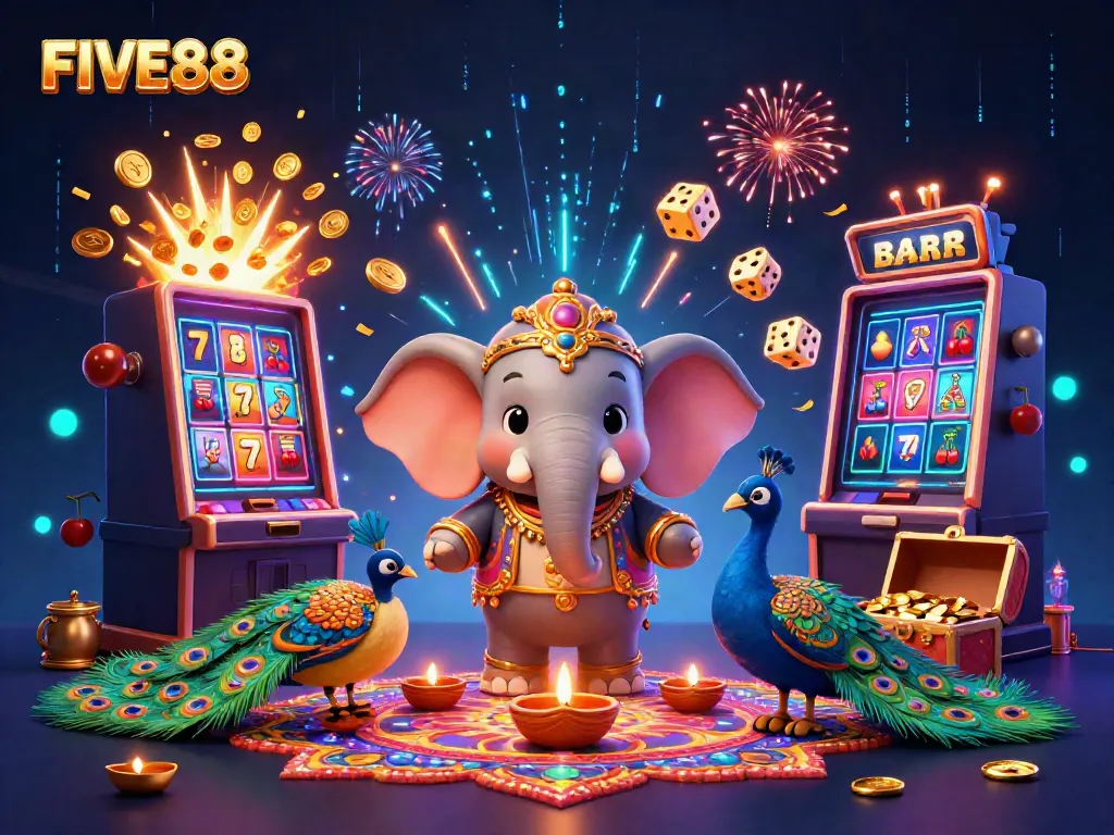 Win big at FIVE88 with colorful casino games and vibrant jackpots exploding with excitement.