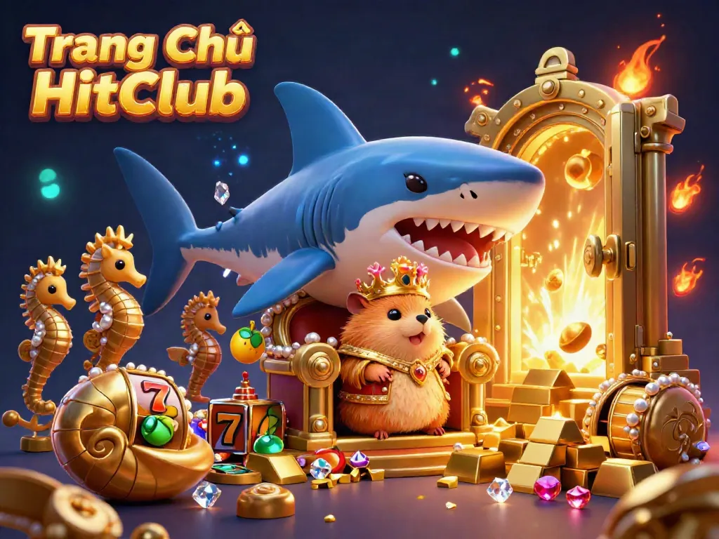 Engage with exciting slot games at Trang Chủ HitClub featuring vibrant characters and treasure.