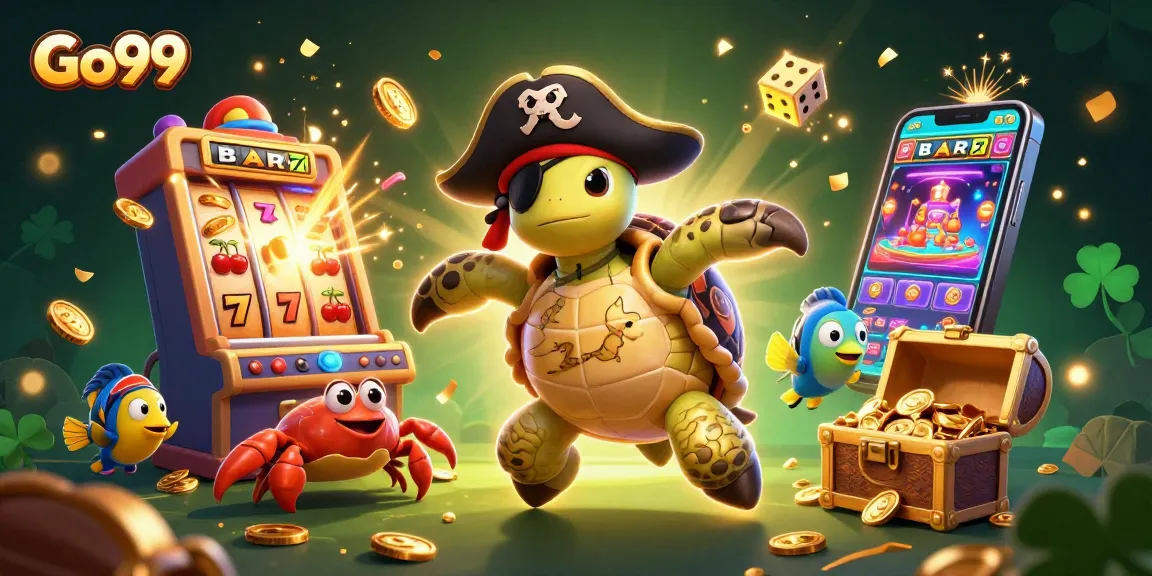 Win big with Go99 in an engaging, vibrant casino-themed pirate adventure